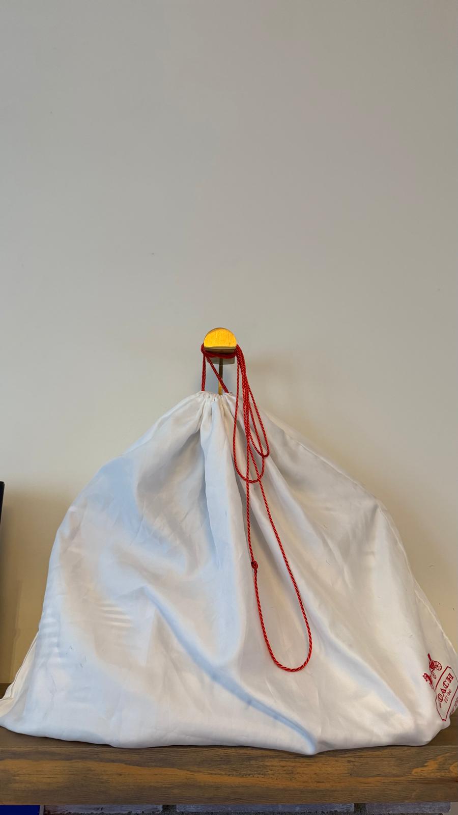 Coach Patchwork Stripe Canvas Tote Bag