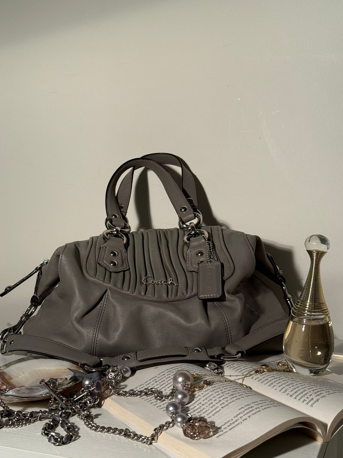 Coach Ashley Leather Bag