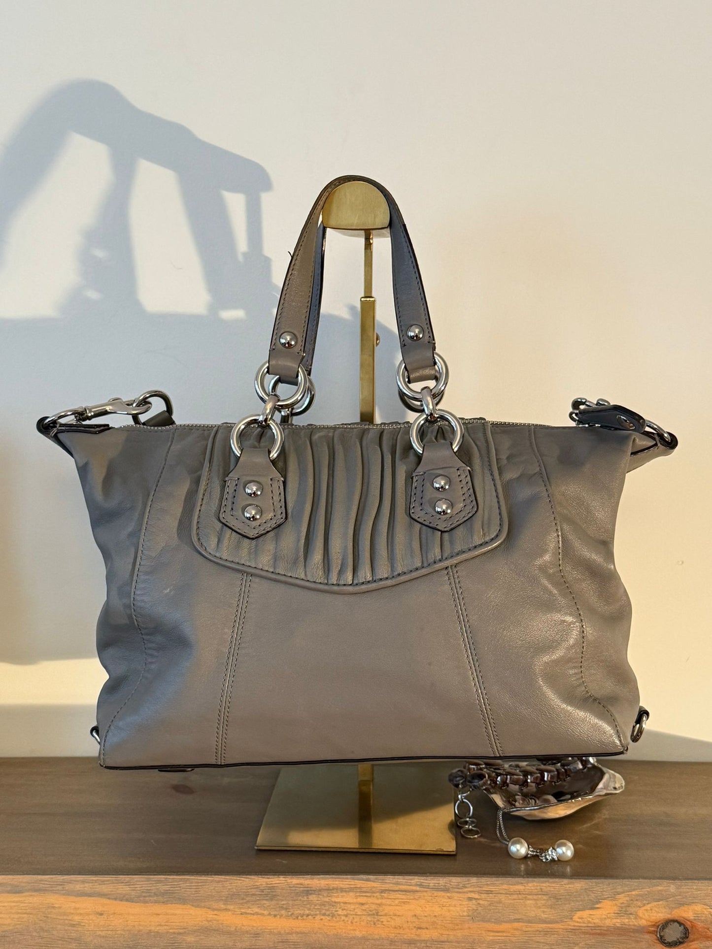 Coach Ashley Leather Bag