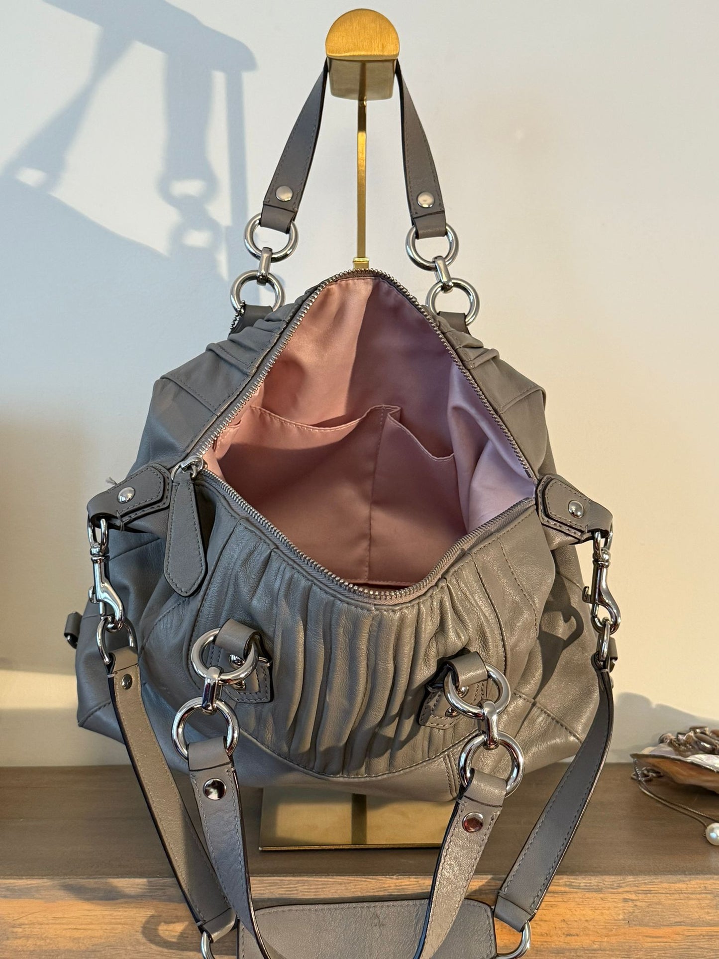 Coach Ashley Leather Bag