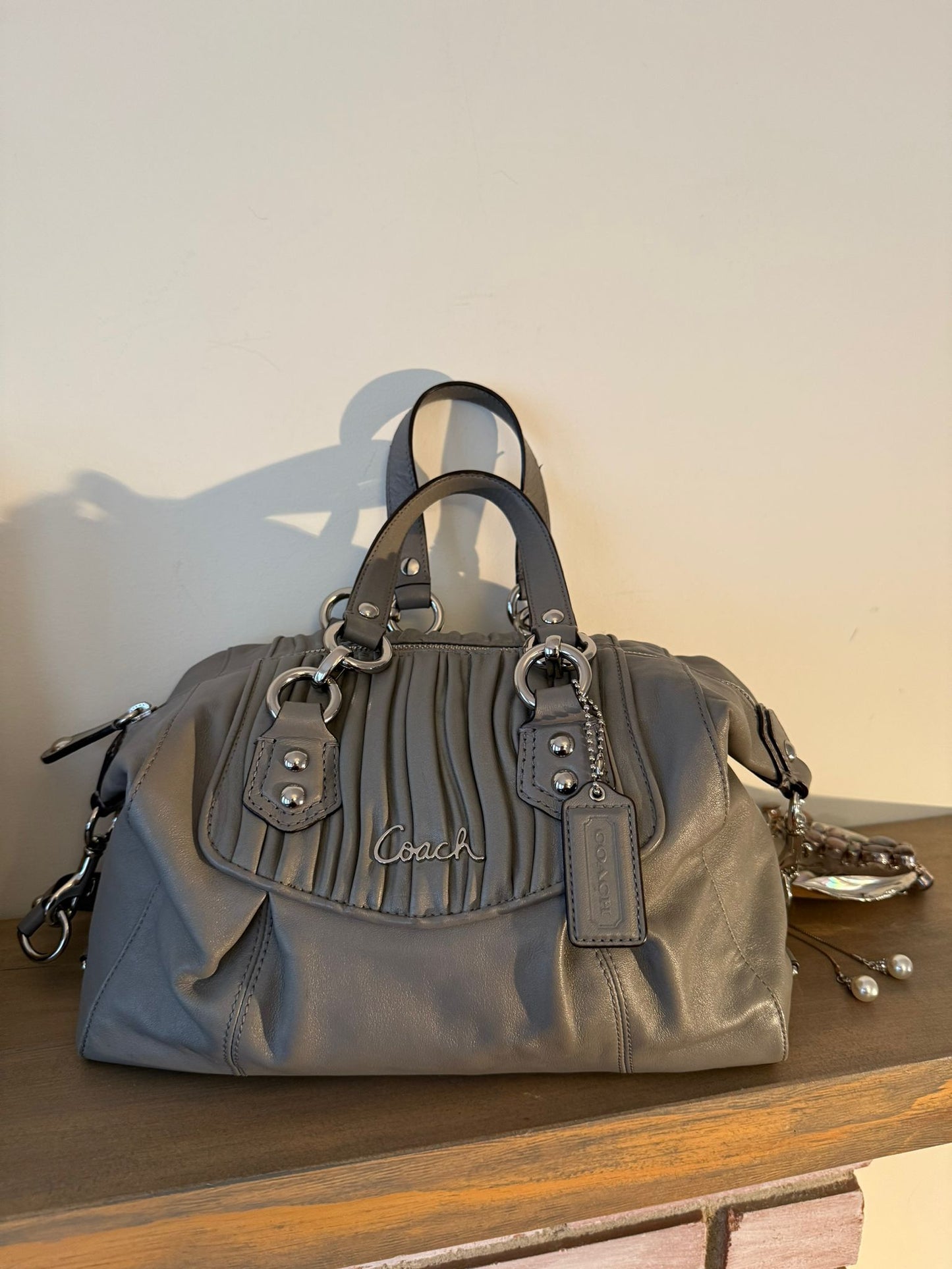 Coach Ashley Leather Bag